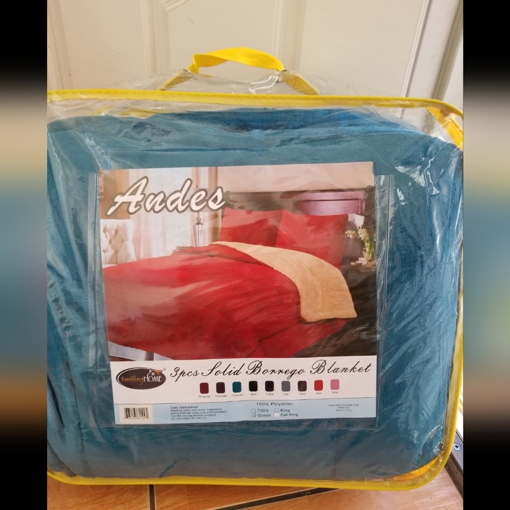 Queen borrego 3 piece set